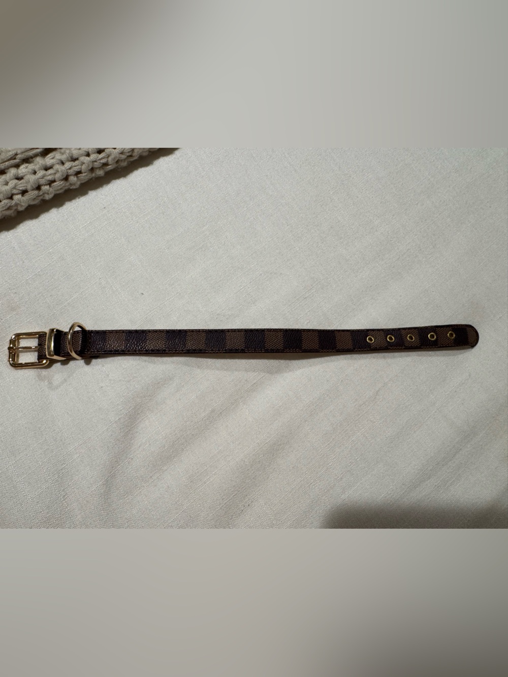 LV Dog Collar